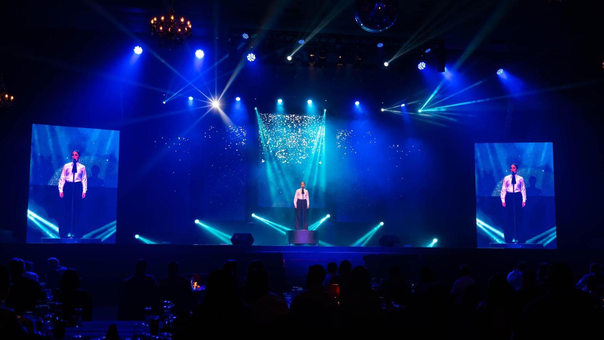 The Pyramid Cancun By Oasis Buitenkant foto The stage of the 2015 Asian Games closing ceremony